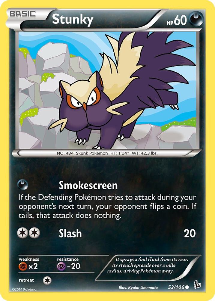 Stunky (53) [XY - Flashfire] 53/106