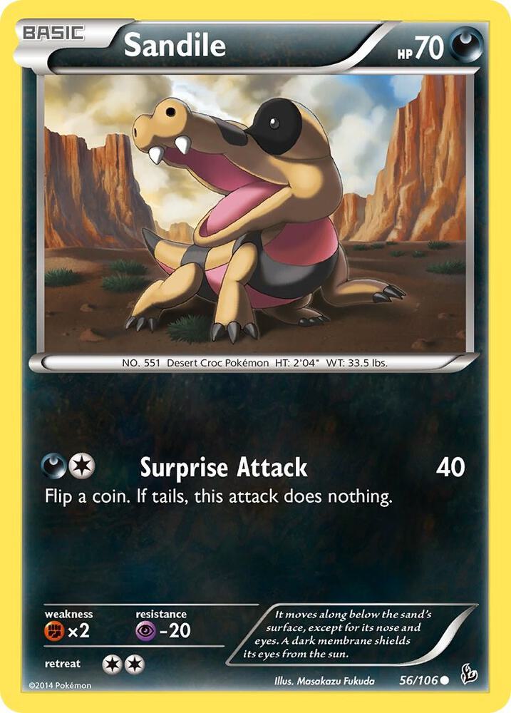Sandile [XY - Flashfire] 56/106