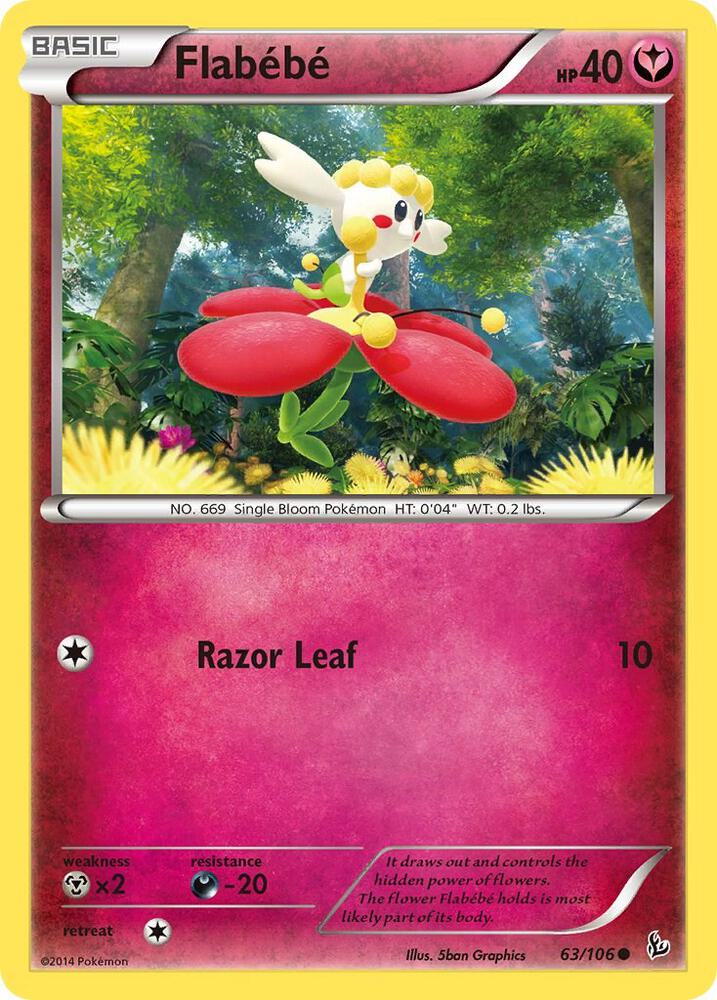 Flabebe (63) [XY - Flashfire] 63/106