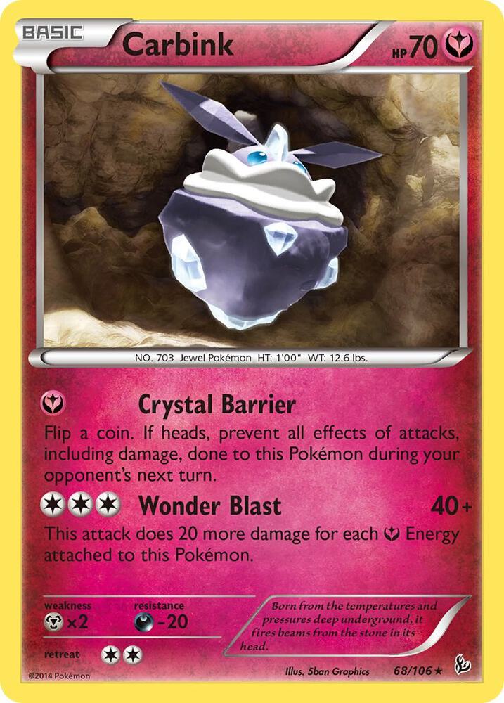 Carbink [XY - Flashfire] 68/106