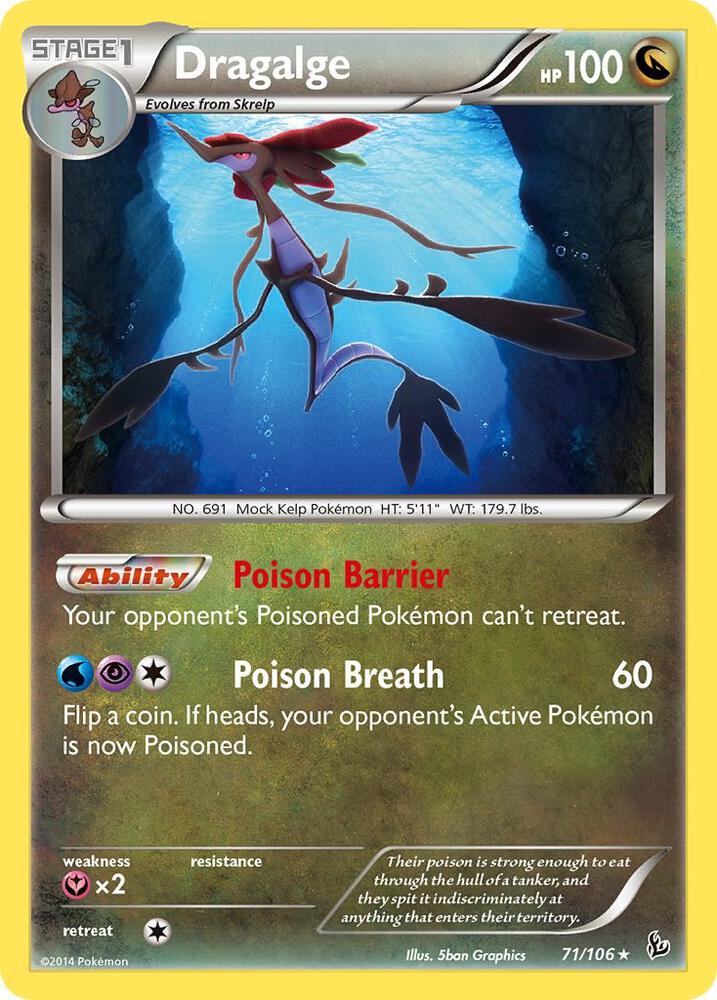 Dragalge [XY - Flashfire] 71/106