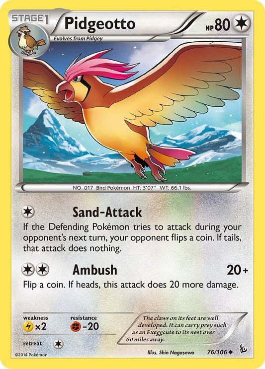 Pidgeotto [XY - Flashfire] 76/106