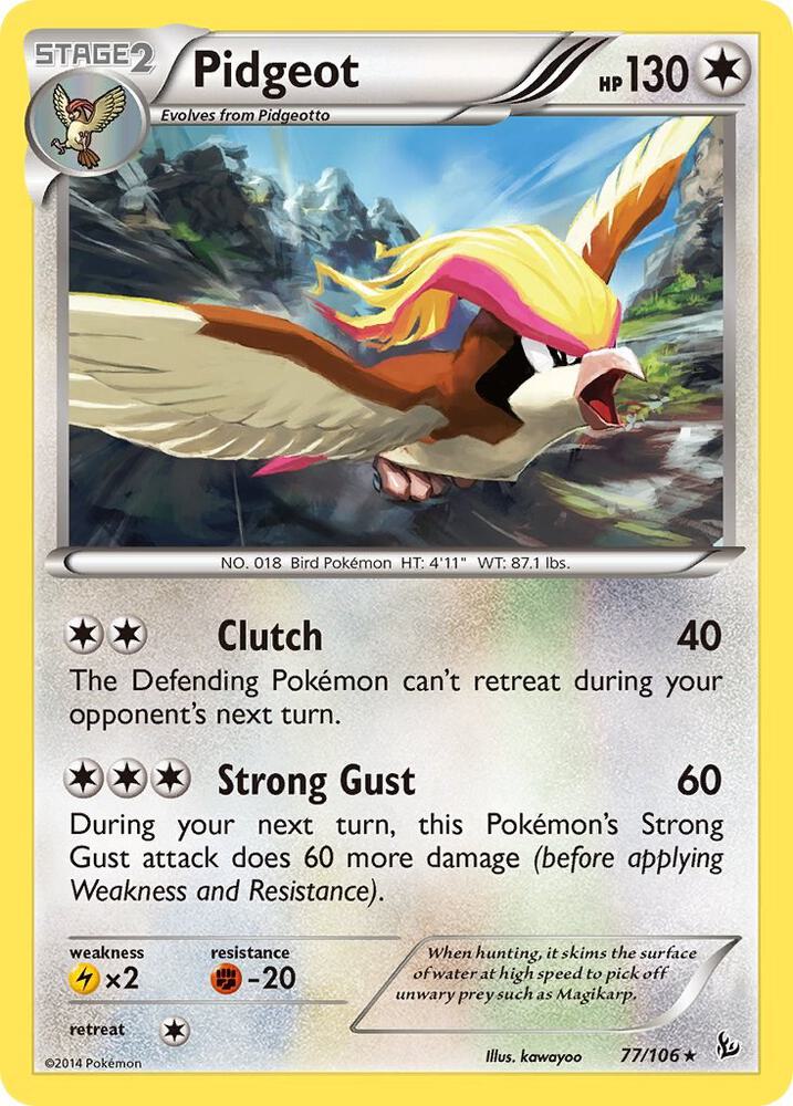 Pidgeot [XY - Flashfire] 77/106