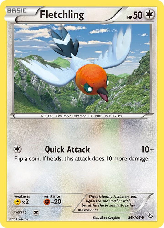 Fletchling [XY - Flashfire] 86/106