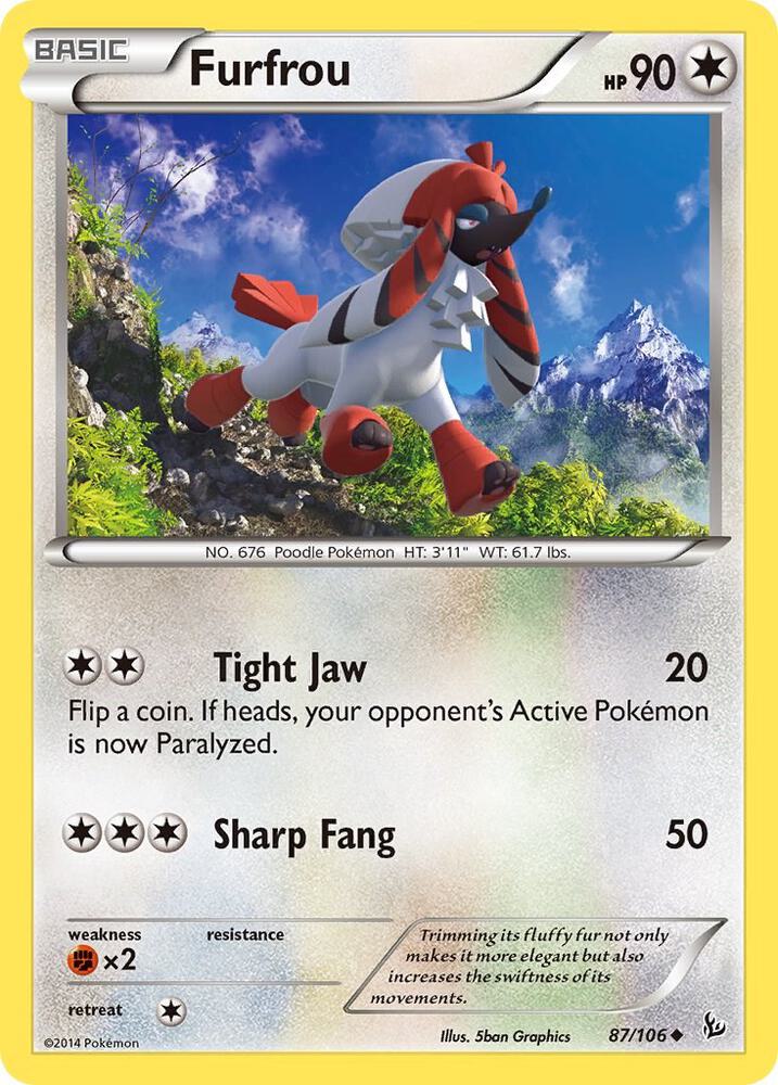 Furfrou [XY - Flashfire] 87/106