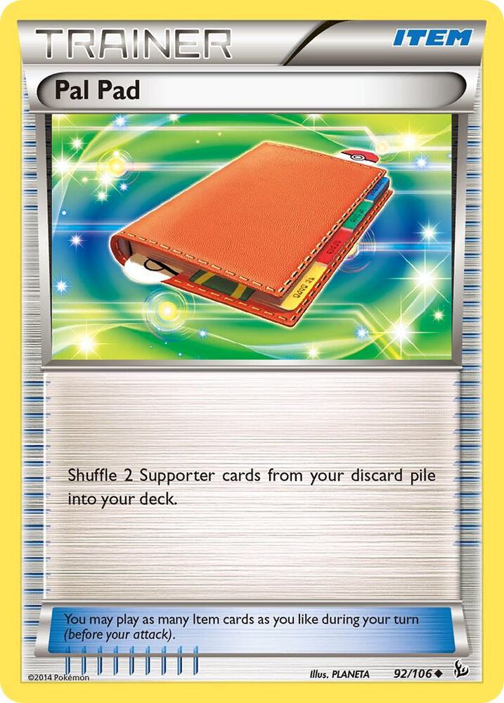 Pal Pad [XY - Flashfire] 92/106