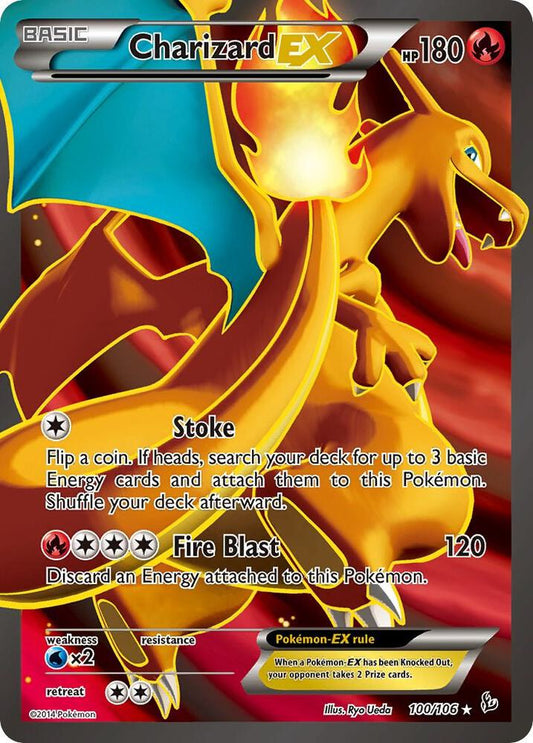 Charizard EX (100 Full Art) [XY - Flashfire] 100/106
