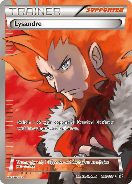 Lysandre (104 Full Art) [XY - Flashfire] 104/106