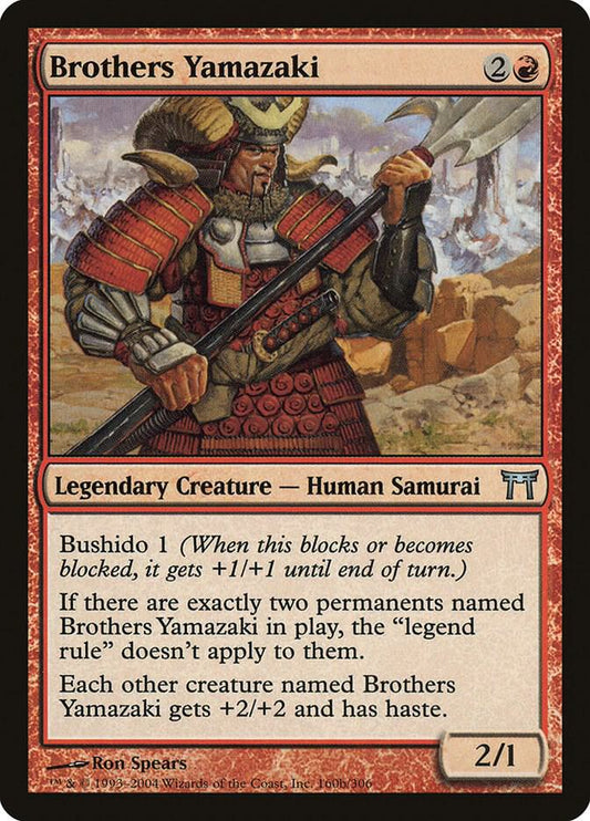 Brothers Yamazaki (160b Pike) [Champions of Kamigawa] 160b