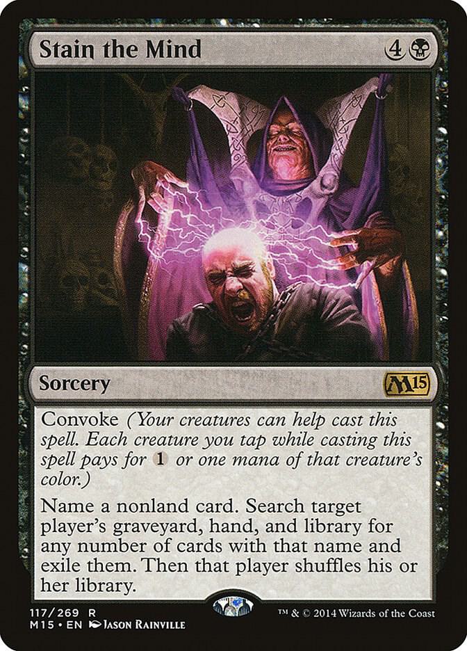 Stain the Mind [Magic 2015 (M15)] 117