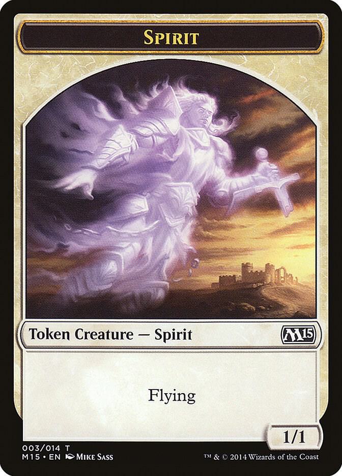 Spirit Token [Magic 2015 (M15)] 3