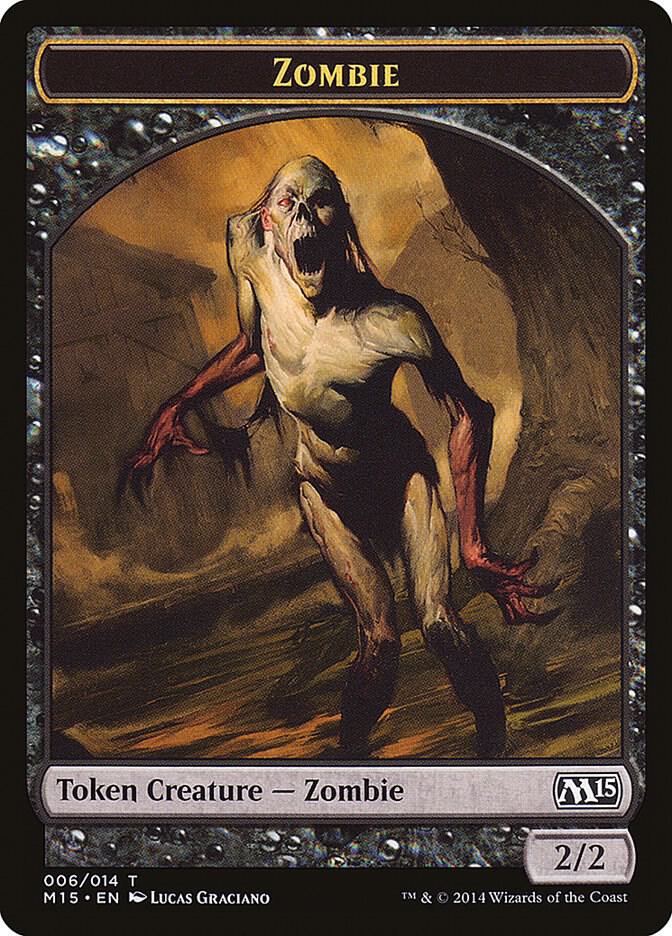 Zombie Token [Magic 2015 (M15)] 6