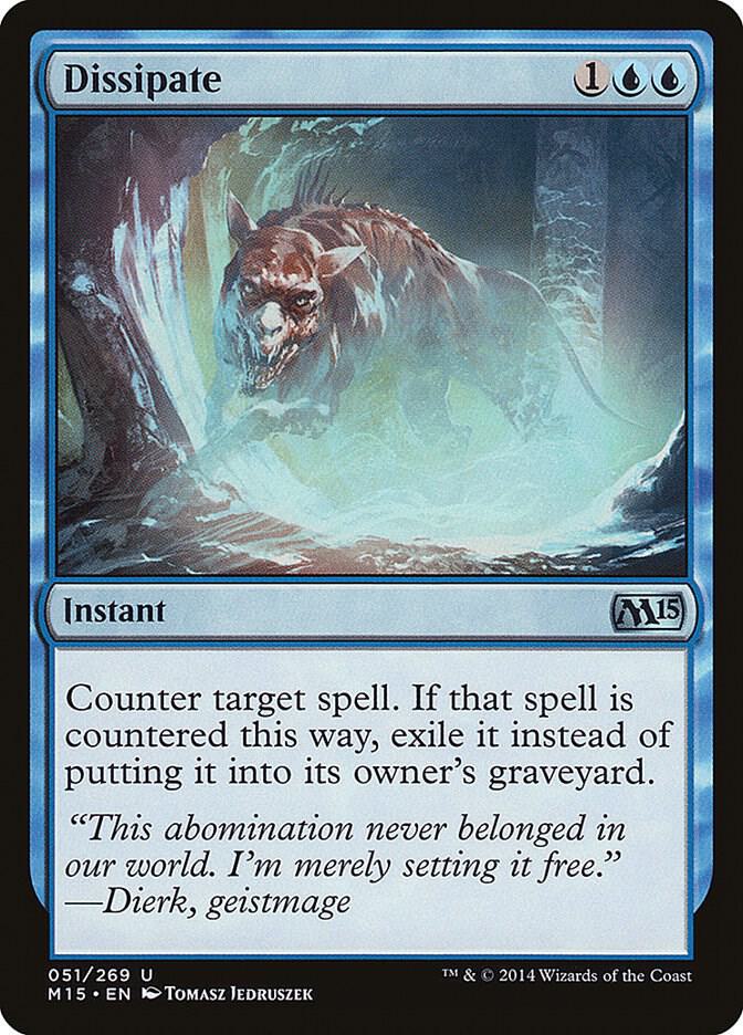 Dissipate [Magic 2015 (M15)] 51