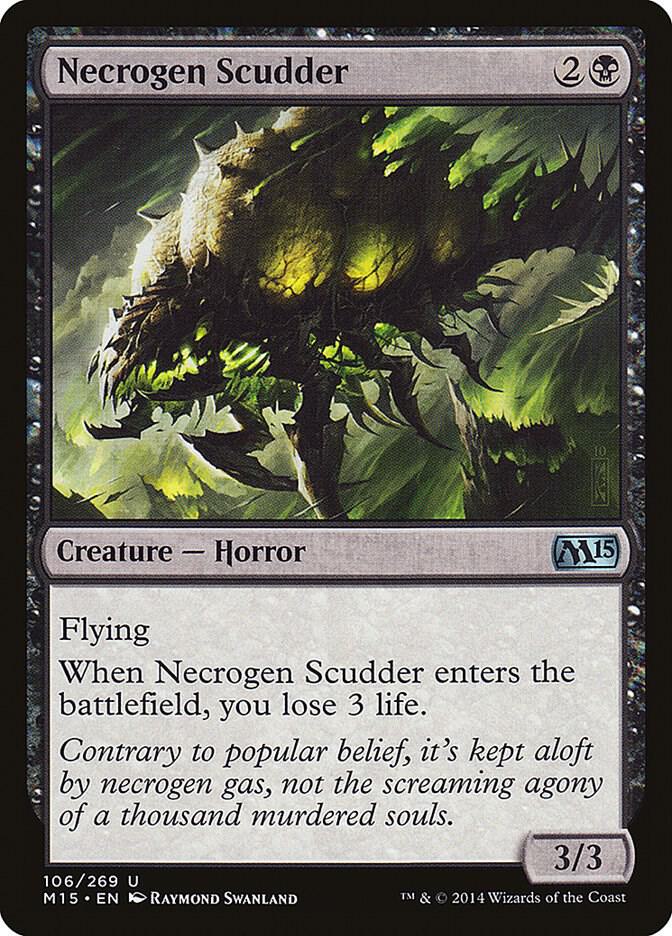 Necrogen Scudder [Magic 2015 (M15)] 106