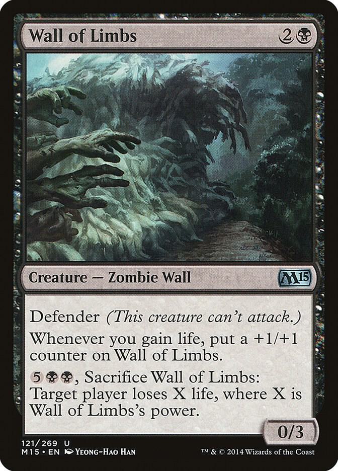 Wall of Limbs [Magic 2015 (M15)] 121