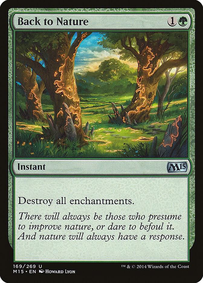Back to Nature [Magic 2015 (M15)] 169
