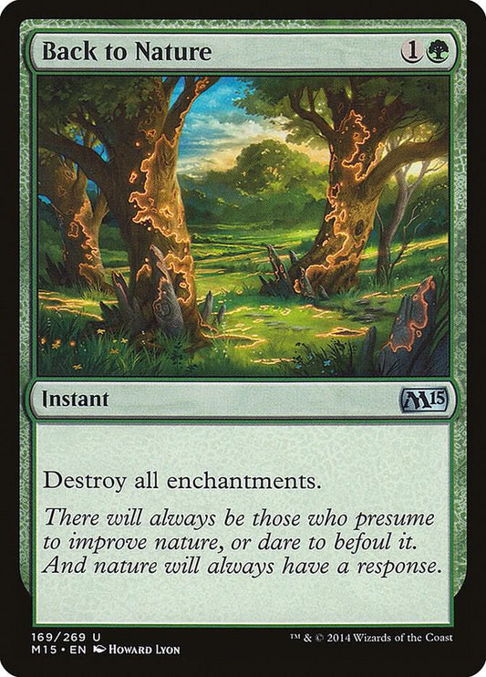 Back to Nature [Magic 2015 (M15)] 169