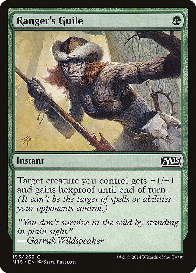 Ranger's Guile [Magic 2015 (M15)] 193