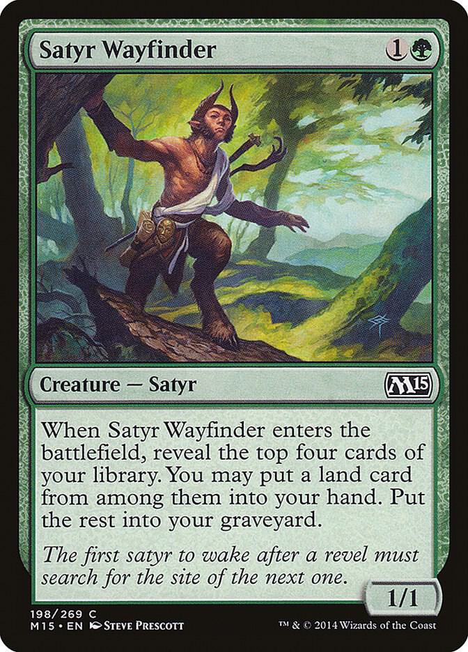 Satyr Wayfinder [Magic 2015 (M15)] 198