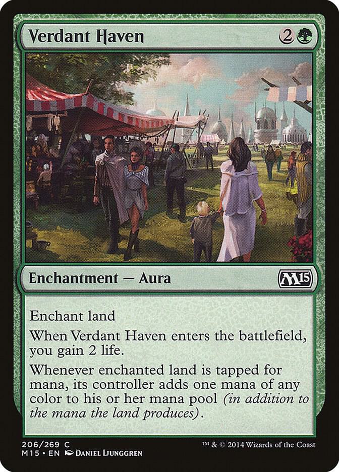 Verdant Haven [Magic 2015 (M15)] 206