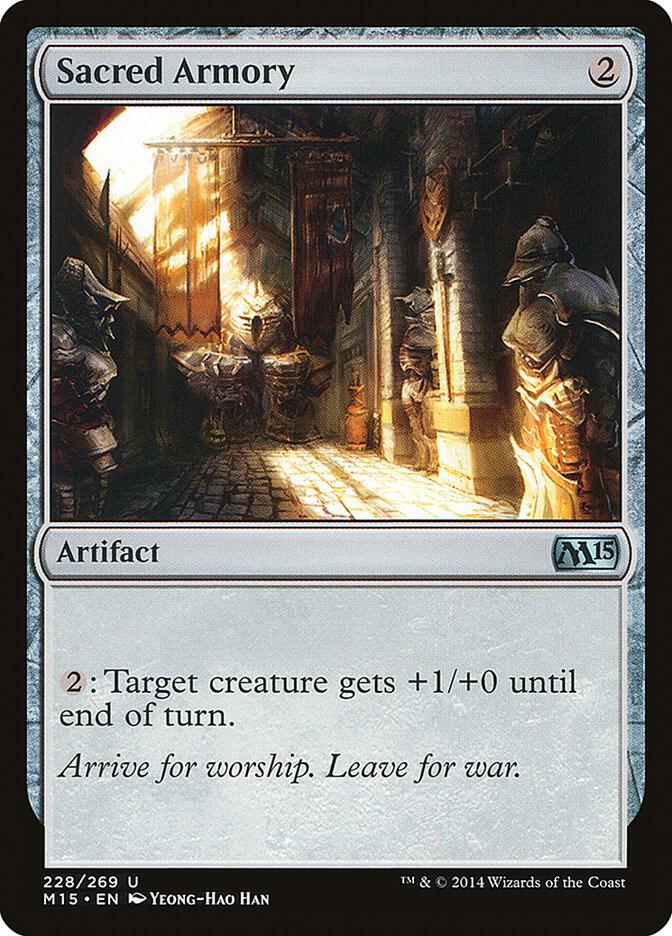 Sacred Armory [Magic 2015 (M15)] 228