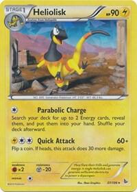 Heliolisk - 37/106 (XY Flashfire) [Deck Exclusives] 037/106