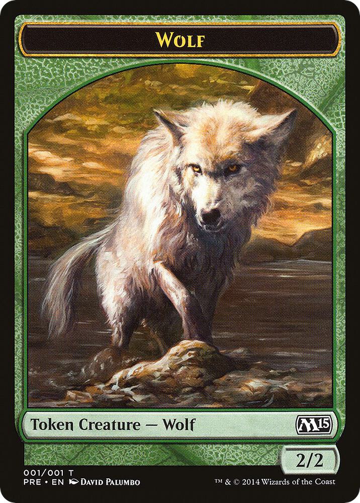 Wolf Token [Prerelease Cards] 1