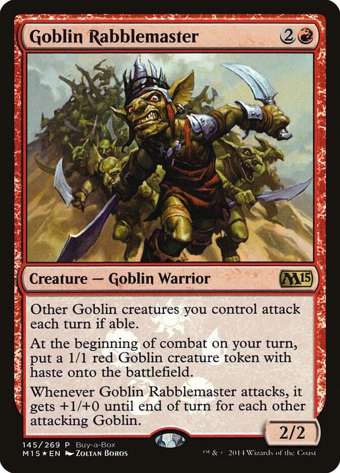 Goblin Rabblemaster [Buy-A-Box Promos] 145
