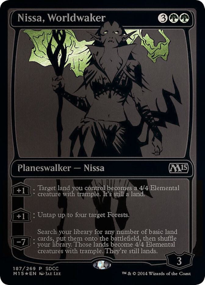 Nissa, Worldwaker (SDCC 2014 Exclusive) [Media Promos] 187