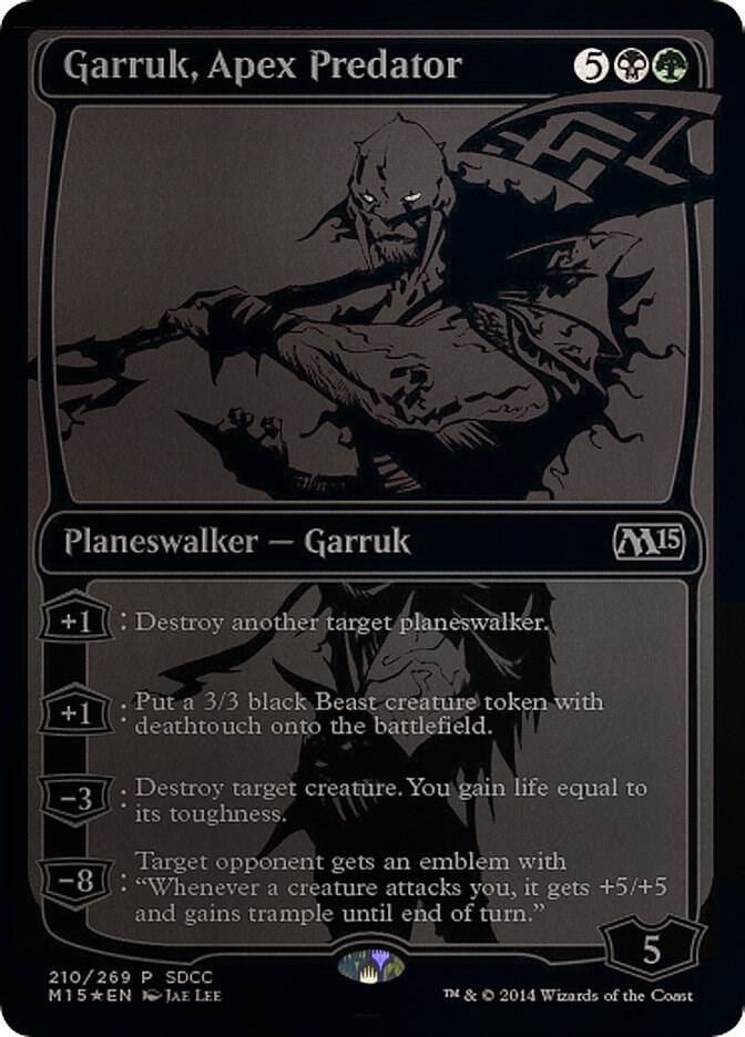 Garruk, Apex Predator (SDCC 2014 Exclusive) [Media Promos] 210