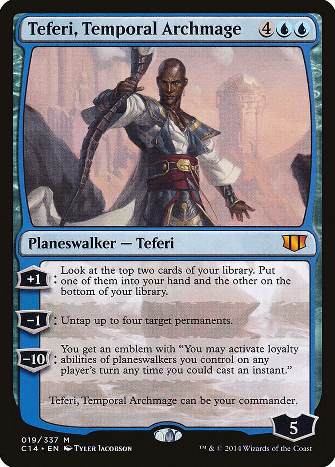 Teferi, Temporal Archmage [Commander 2014] 19