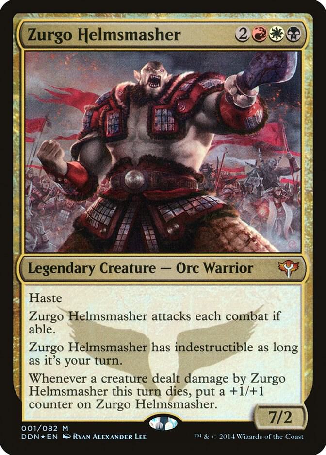 Zurgo Helmsmasher [Duel Decks: Speed vs. Cunning] 1