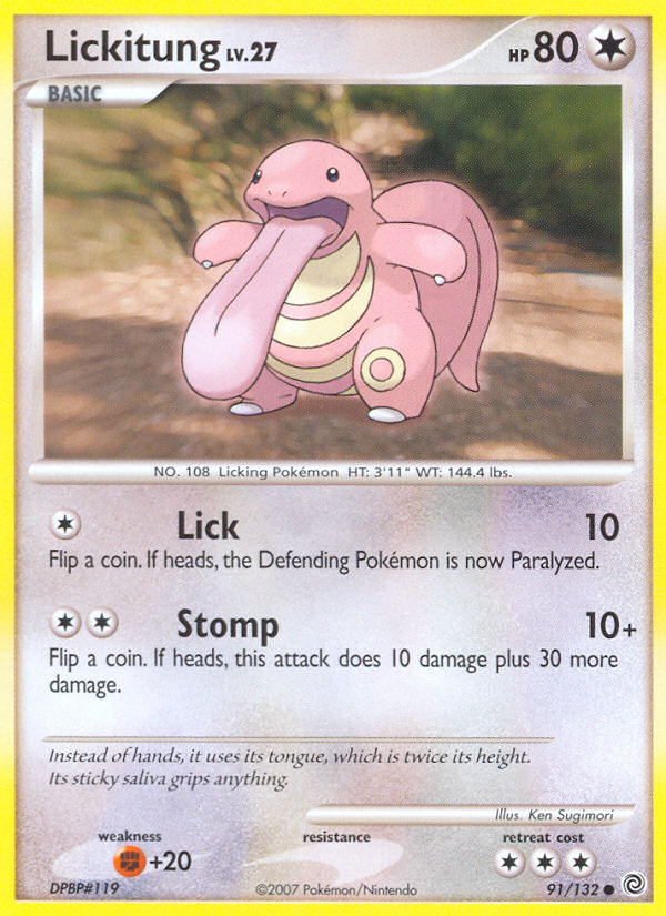 Lickitung - 91/132 Secret Wonders