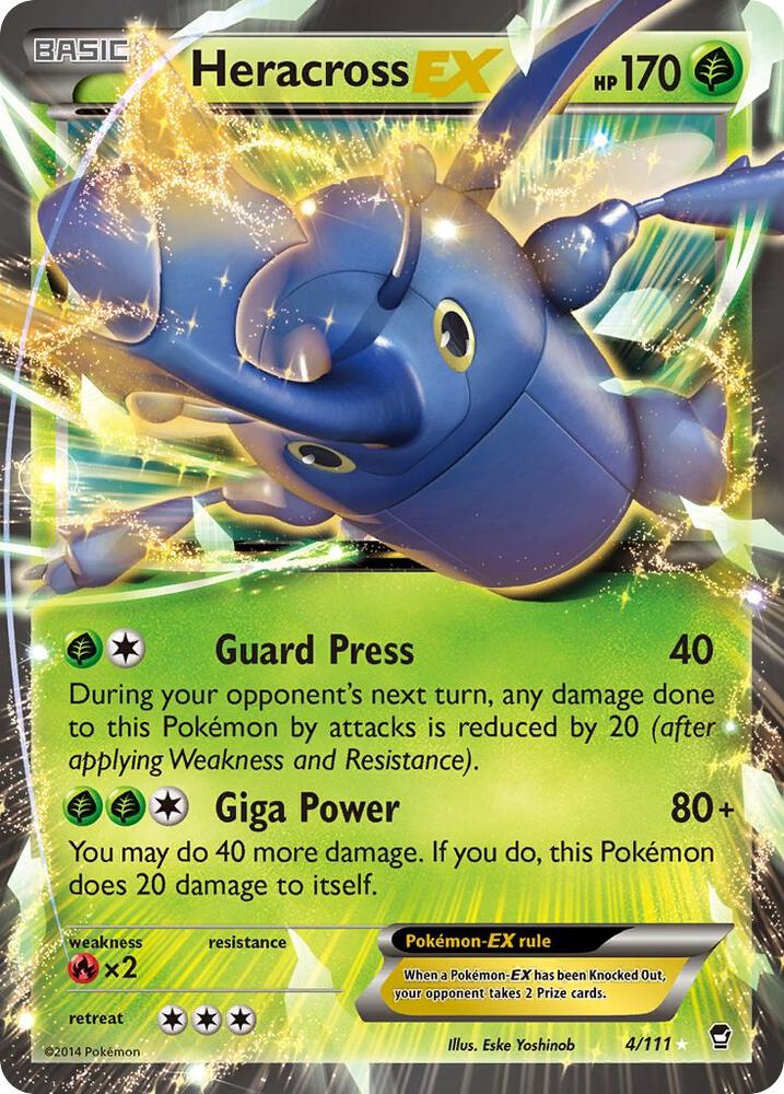 Heracross EX [XY - Furious Fists] 4/111