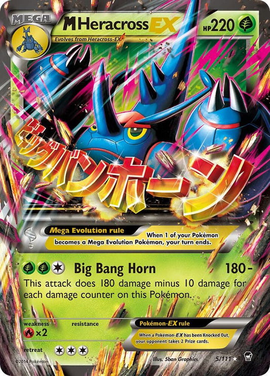 M Heracross EX [XY - Furious Fists] 5/111