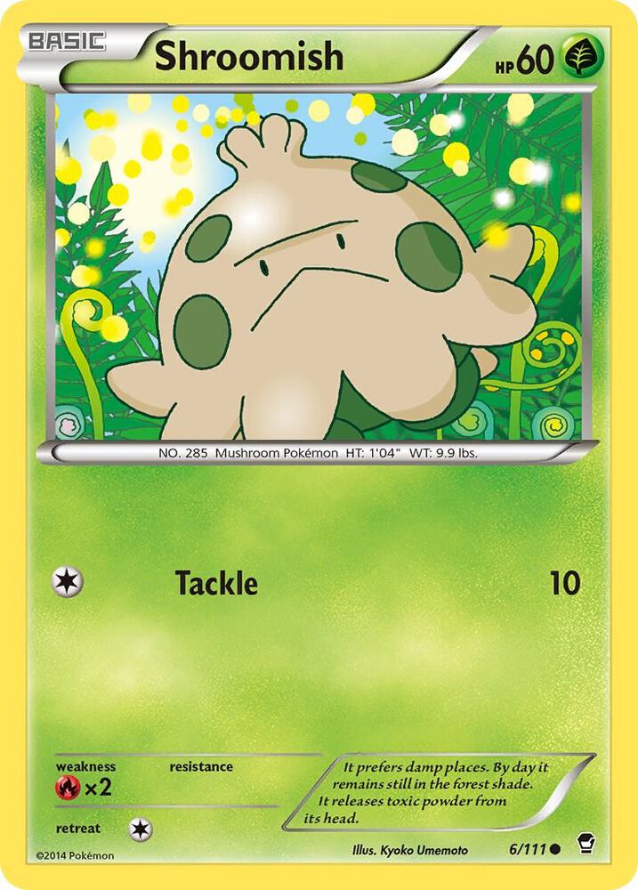 Shroomish [XY - Furious Fists] 6/111