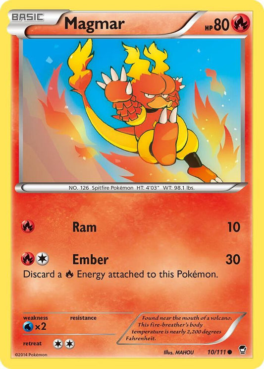 Magmar [XY - Furious Fists] 10/111