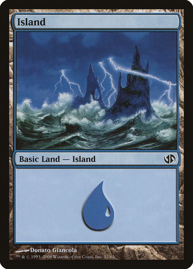 Island (32) [Duel Decks: Jace vs. Chandra] 32