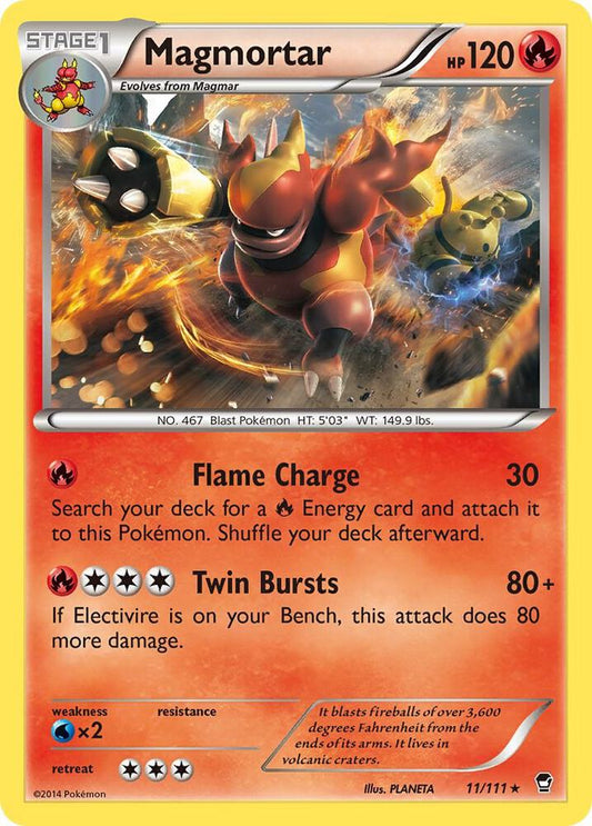 Magmortar [XY - Furious Fists] 11/111