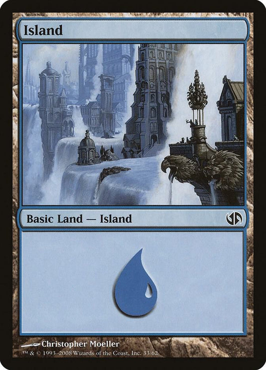 Island (33) [Duel Decks: Jace vs. Chandra] 33