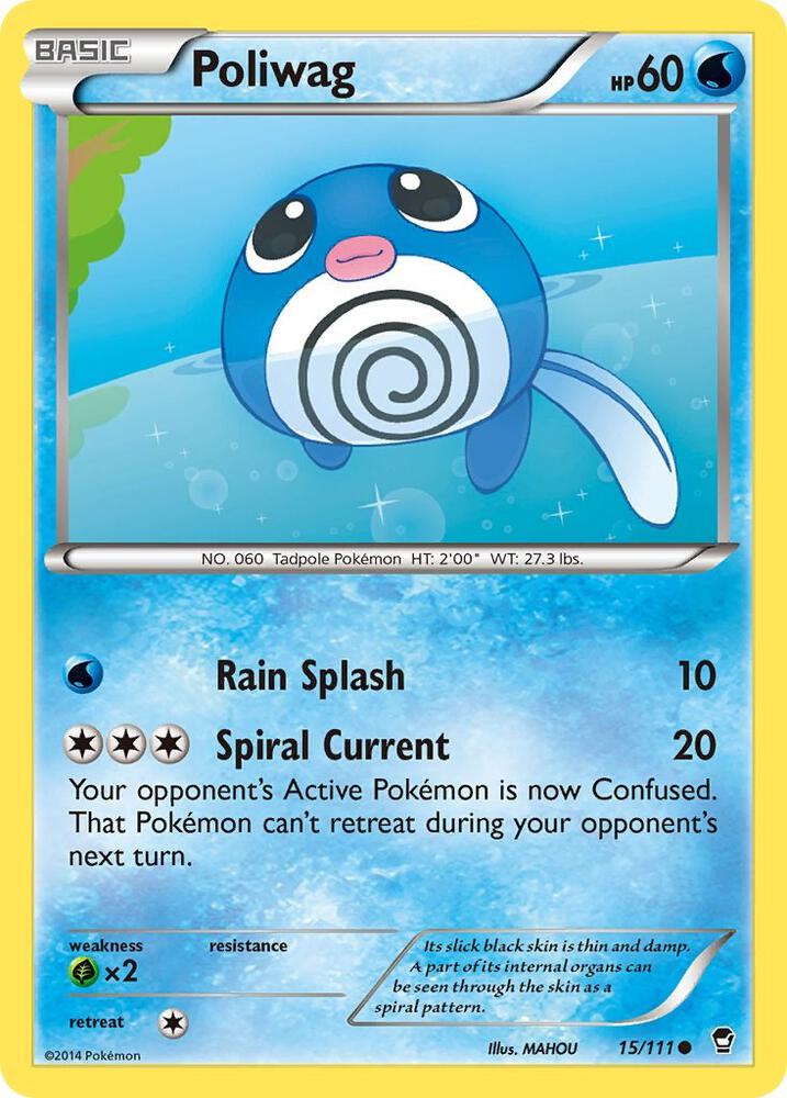Poliwag [XY - Furious Fists] 15/111