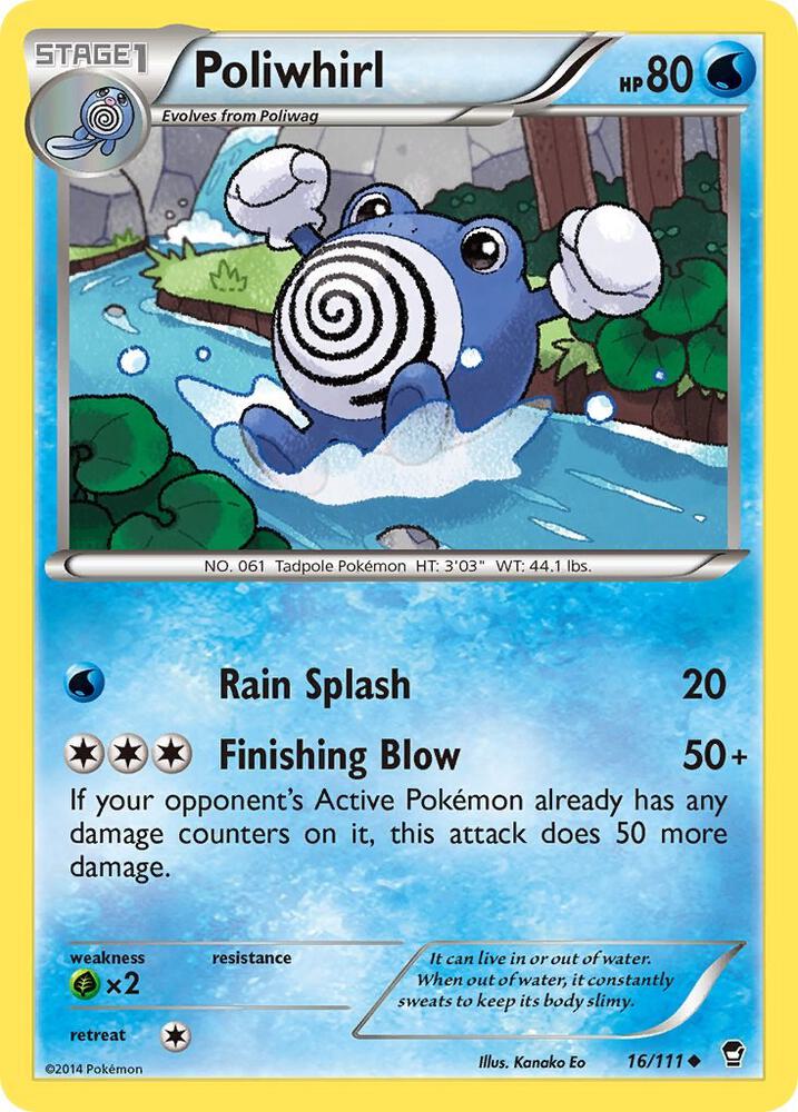 Poliwhirl [XY - Furious Fists] 16/111