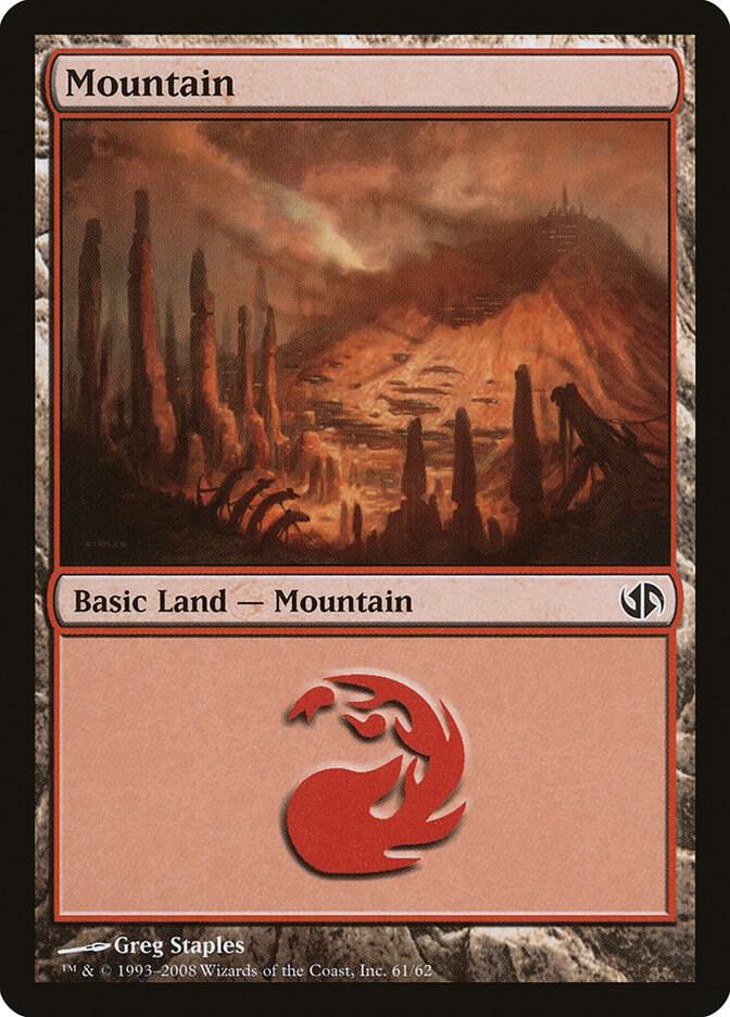 Mountain (61) [Duel Decks: Jace vs. Chandra] 61