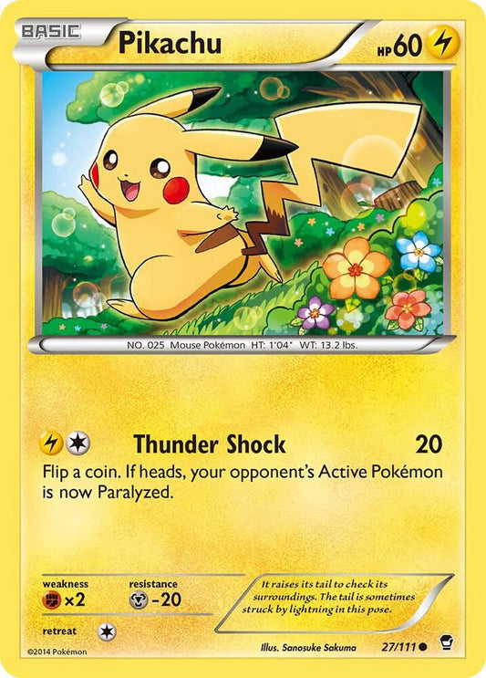 Pikachu [XY - Furious Fists] 27/111