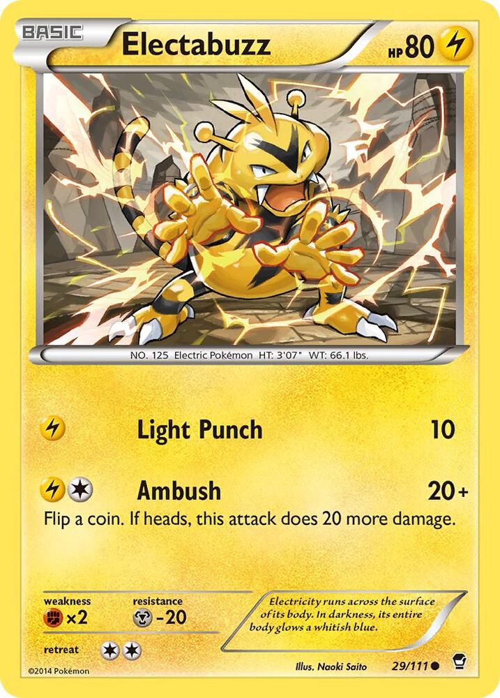 Electabuzz [XY - Furious Fists] 29/111