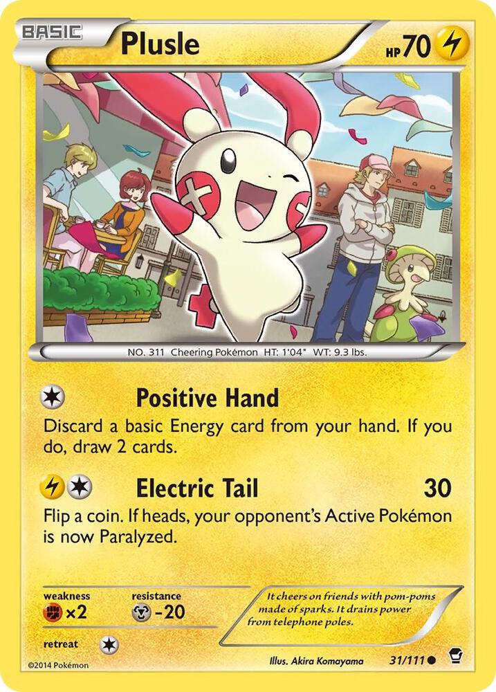 Plusle [XY - Furious Fists] 31/111