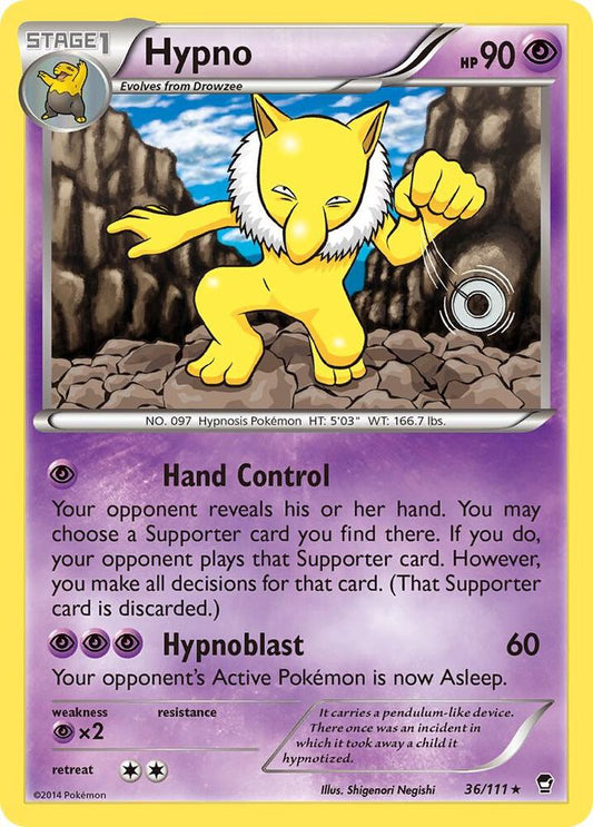 Hypno [XY - Furious Fists] 36/111