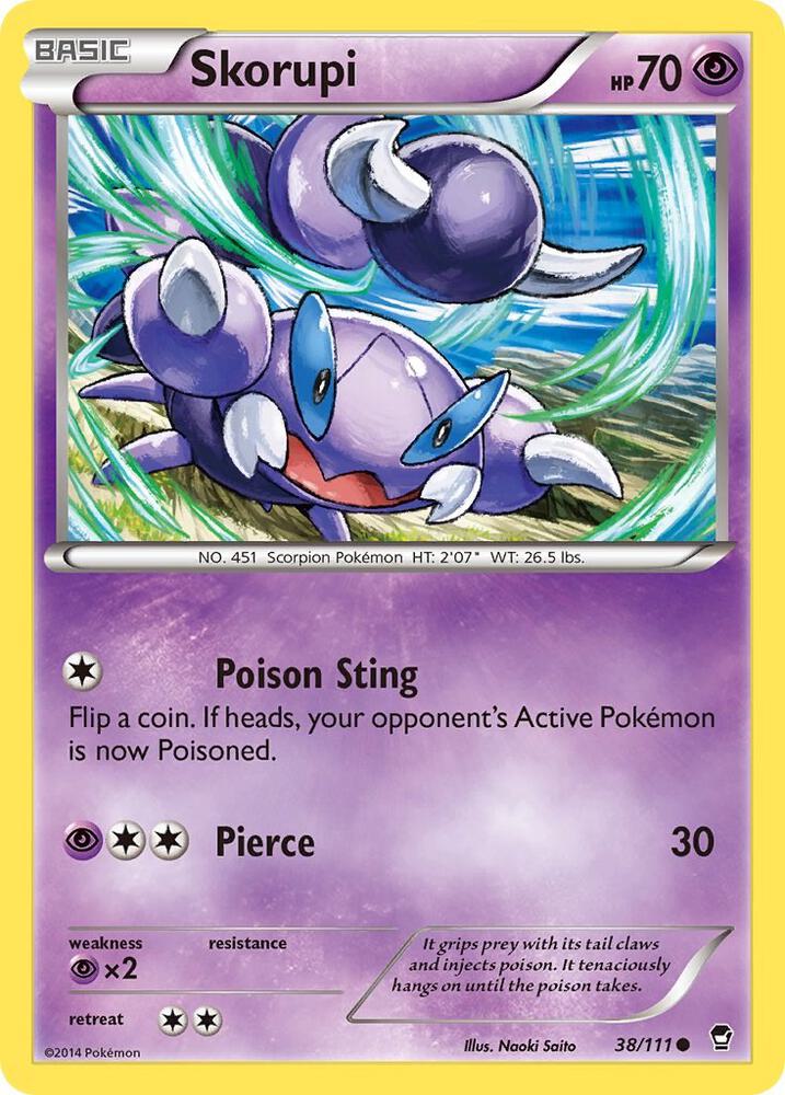Skorupi [XY - Furious Fists] 38/111