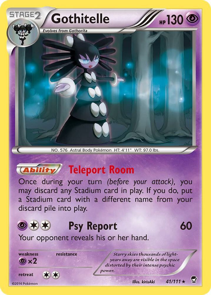 Gothitelle [XY - Furious Fists] 41/111