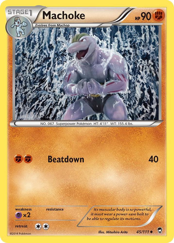 Machoke [XY - Furious Fists] 45/111